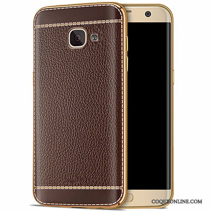 Samsung Galaxy A5 2017 Modèle Fleurie Cuir Coque Fluide Doux Protection De Téléphone Étoile