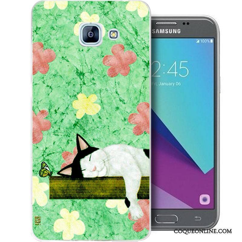Samsung Galaxy A5 2017 Protection Fluide Doux Coque De Téléphone Silicone Incassable Étui Peinture