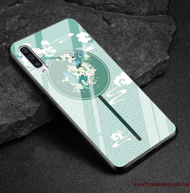 Samsung Galaxy A50 Art Coque De Téléphone Tout Compris Incassable Silicone Vintage Étui