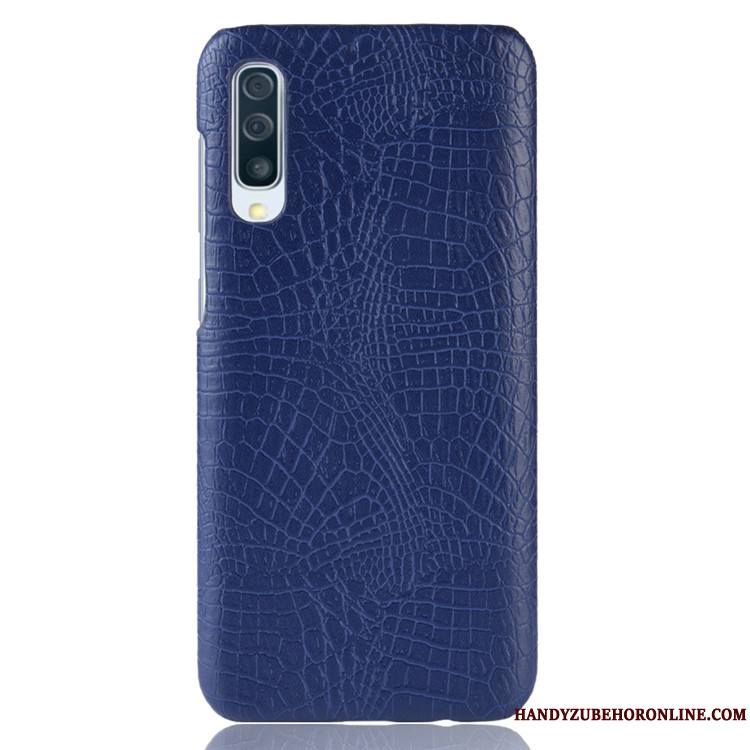 Samsung Galaxy A50 Protection Difficile Qualité Sac Étui Coque De Téléphone Crocodile Modèle