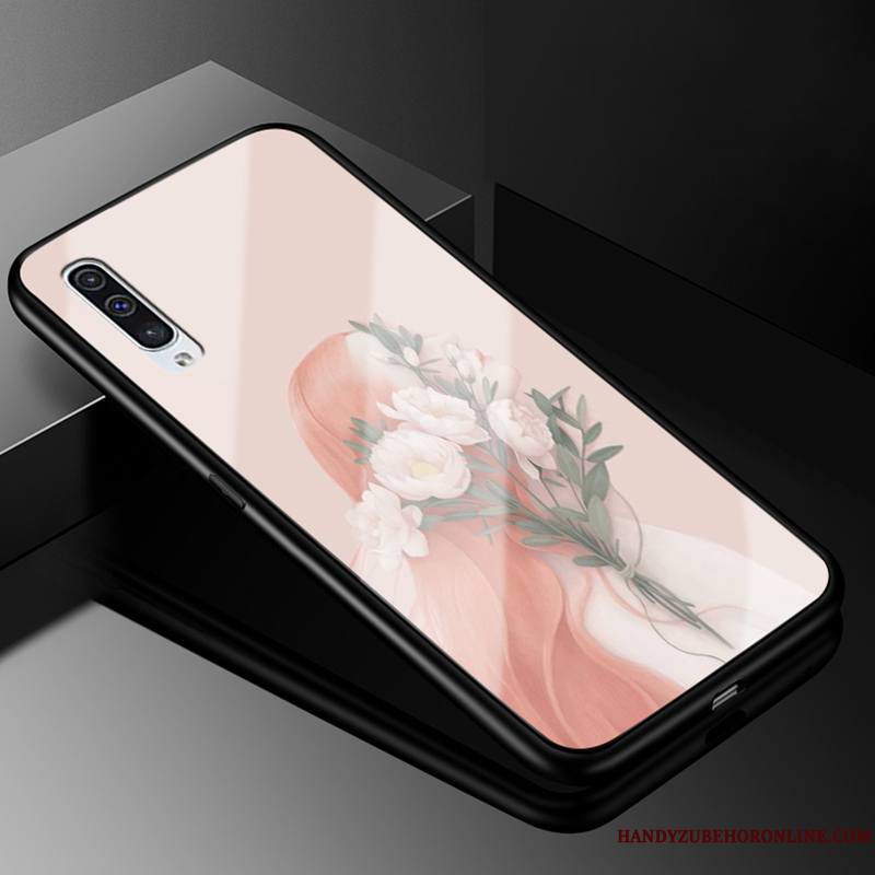 Samsung Galaxy A50 Étoile Verre Petit Incassable Tout Compris Coque De Téléphone Étui