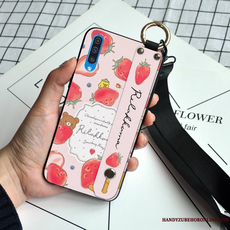 Samsung Galaxy A50s Coque Ornements Suspendus Support Étoile Dessin Animé Nouveau Frais Protection