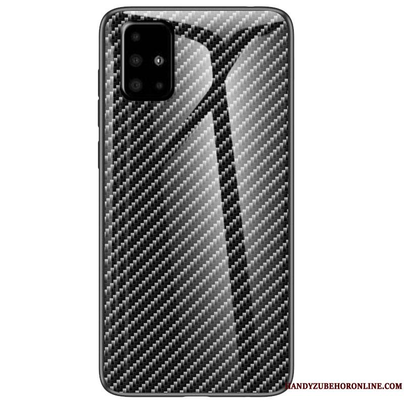 Samsung Galaxy A51 Coque Fibre Incassable Verre Étoile Personnalité Tout Compris Créatif