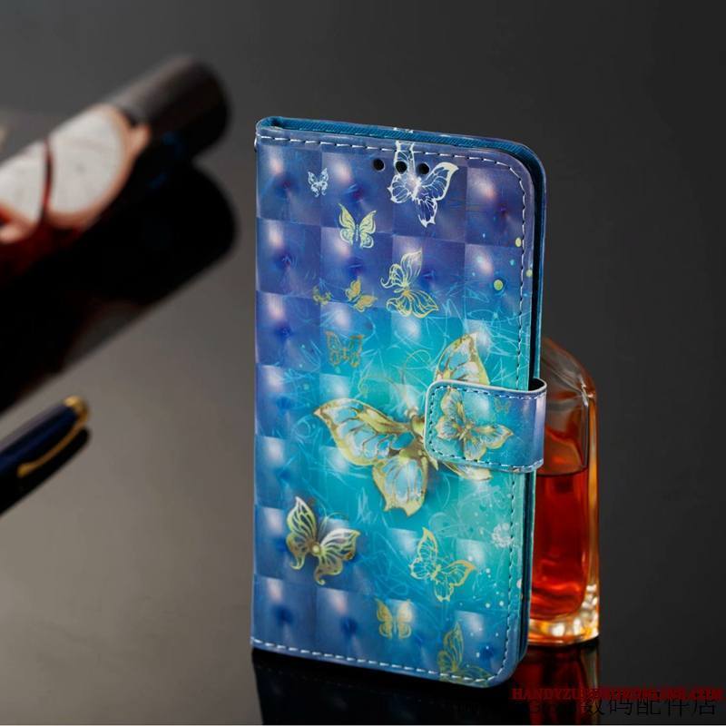 Samsung Galaxy A6+ Protection Étoile Bleu Housse Tout Compris Coque De Téléphone Carte