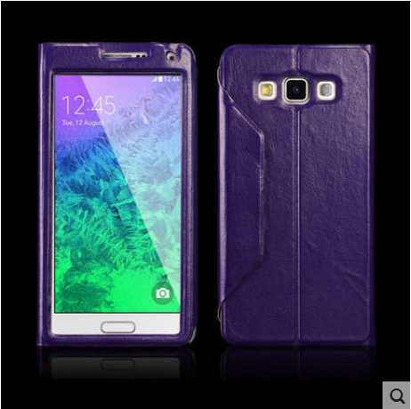 Samsung Galaxy A7 2015 Coque De Téléphone Étui En Cuir Housse Étoile Tendance Téléphone Portable