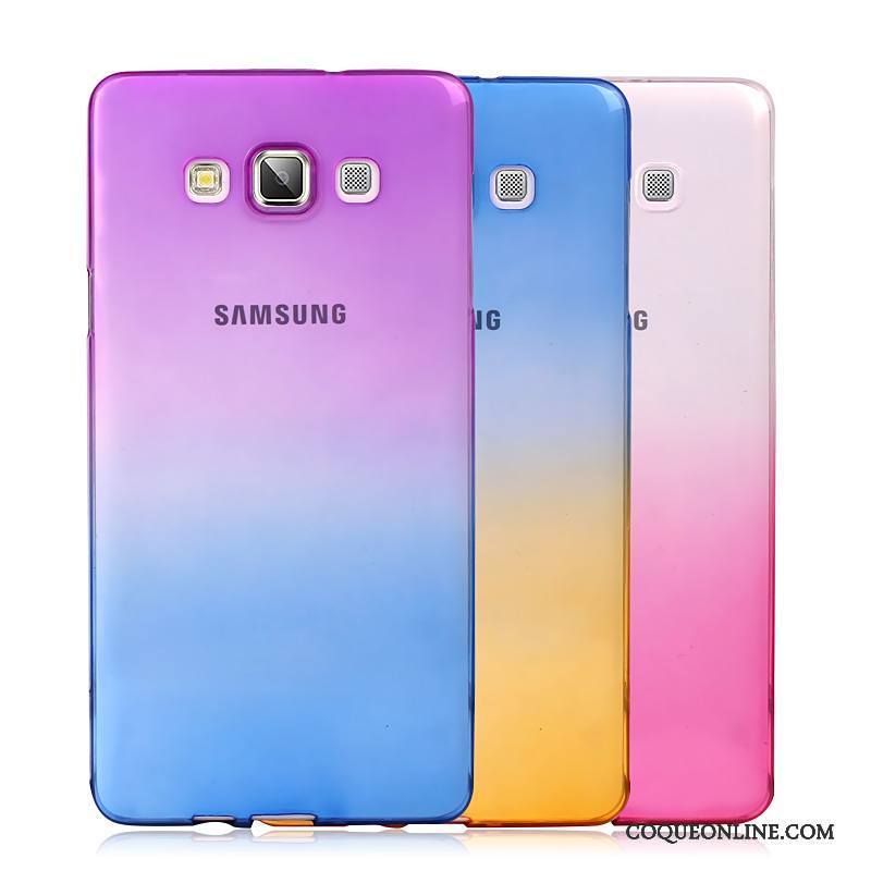 Samsung Galaxy A7 2015 Étui Cool Fluide Doux Incassable Étoile Protection Coque