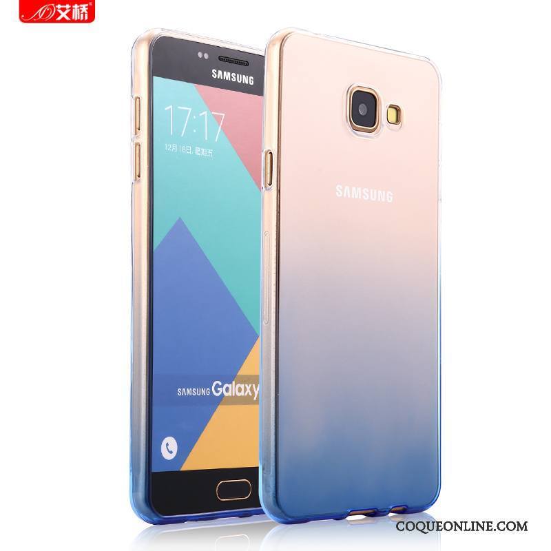 Samsung Galaxy A7 2016 Silicone Transparent Fluide Doux Coque Protection Étui Tendance