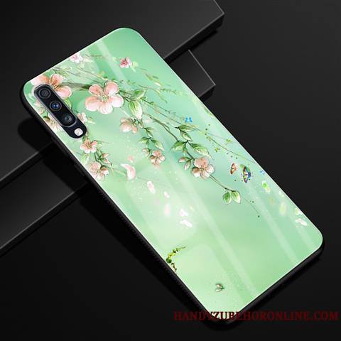 Samsung Galaxy A70 Frais Protection Créatif Vert Étui Coque De Téléphone Incassable