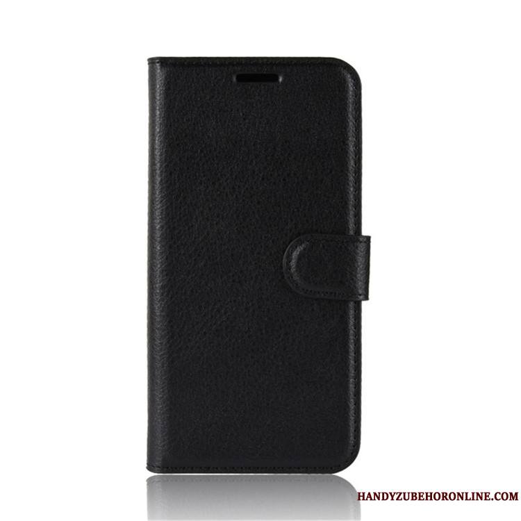 Samsung Galaxy A70 Noir Étoile Coque Housse Étui En Cuir Portefeuille Téléphone Portable