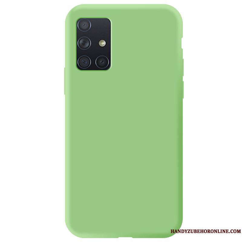 Samsung Galaxy A71 Vert Mode Coque De Téléphone Incassable Frais Étoile Étui