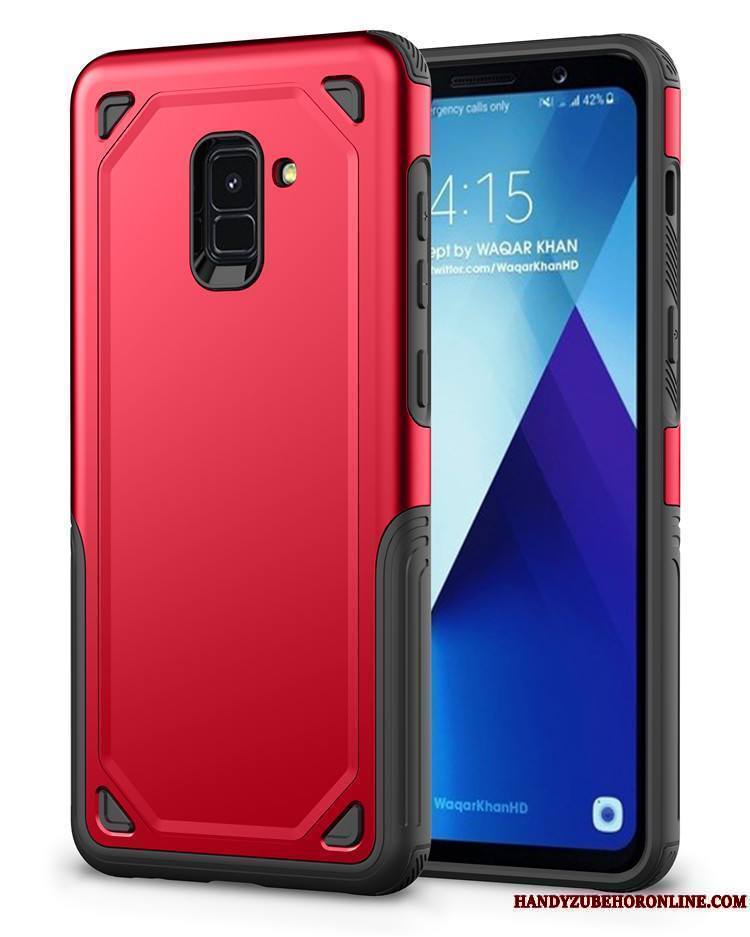 Samsung Galaxy A8 2018 Coque De Téléphone Incassable Étoile Tout Compris Antidérapant Étui Protection