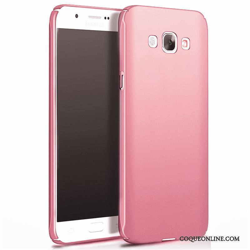 Samsung Galaxy A8 Coque De Téléphone Délavé En Daim Téléphone Portable Difficile Étui Protection Étoile