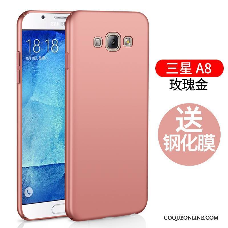 Samsung Galaxy A8 Coque Protection Personnalité Silicone Tout Compris Délavé En Daim Difficile Tendance