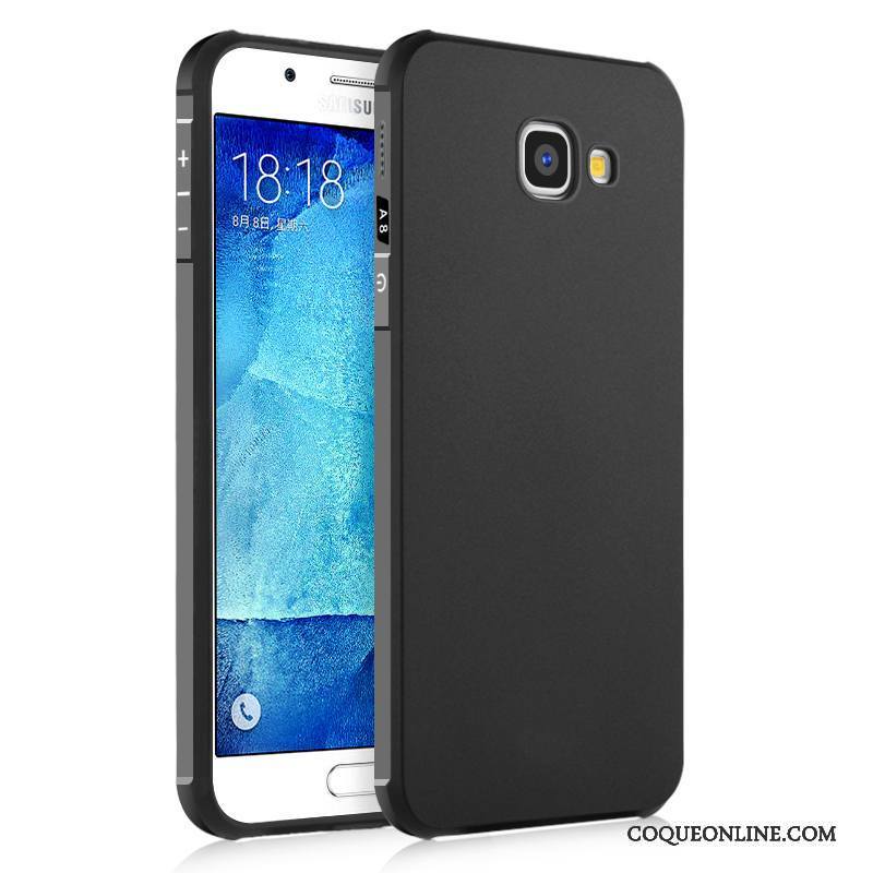 Samsung Galaxy A8 Protection Coque De Téléphone Fluide Doux Silicone Délavé En Daim Étoile Incassable