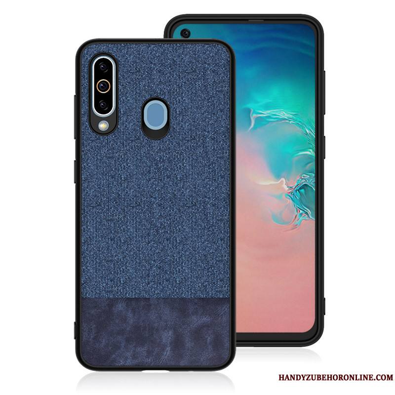 Samsung Galaxy A8s Coque Tempérer Incassable Épissure Tendance Membrane Silicone Fluide Doux