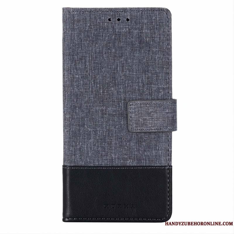 Samsung Galaxy A8s Protection Étoile Étui En Cuir Silicone Gris Coque De Téléphone Clamshell