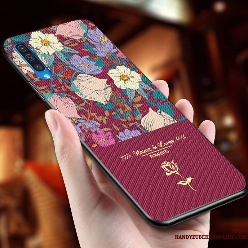 Samsung Galaxy A90 5g Étoile Créatif Coque De Téléphone Silicone Fleur Support Ornements Suspendus