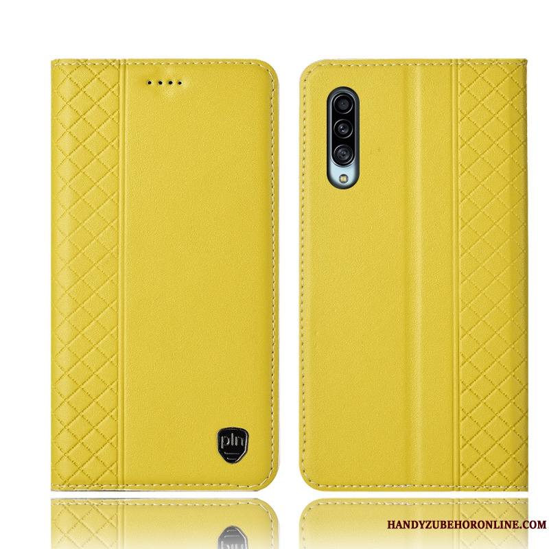 Samsung Galaxy A90 5g Étoile Protection Coque De Téléphone Étui Incassable Jaune Housse