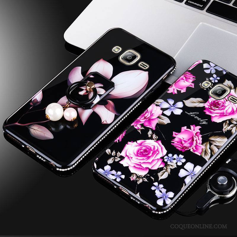 coque galaxy j3 2016 fleur