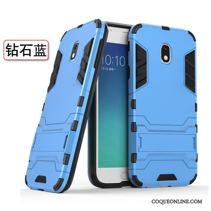 coque galaxy j3 2017 bleu