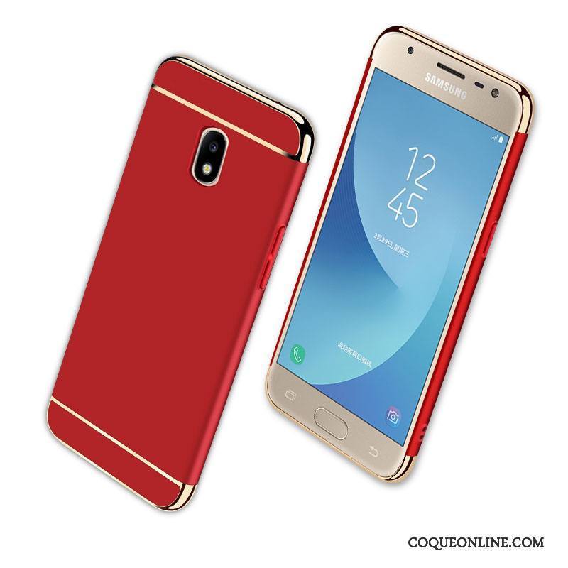 Samsung Galaxy J3 2017 Protection Incassable Tout Compris Étoile Rouge Coque De Téléphone Étui