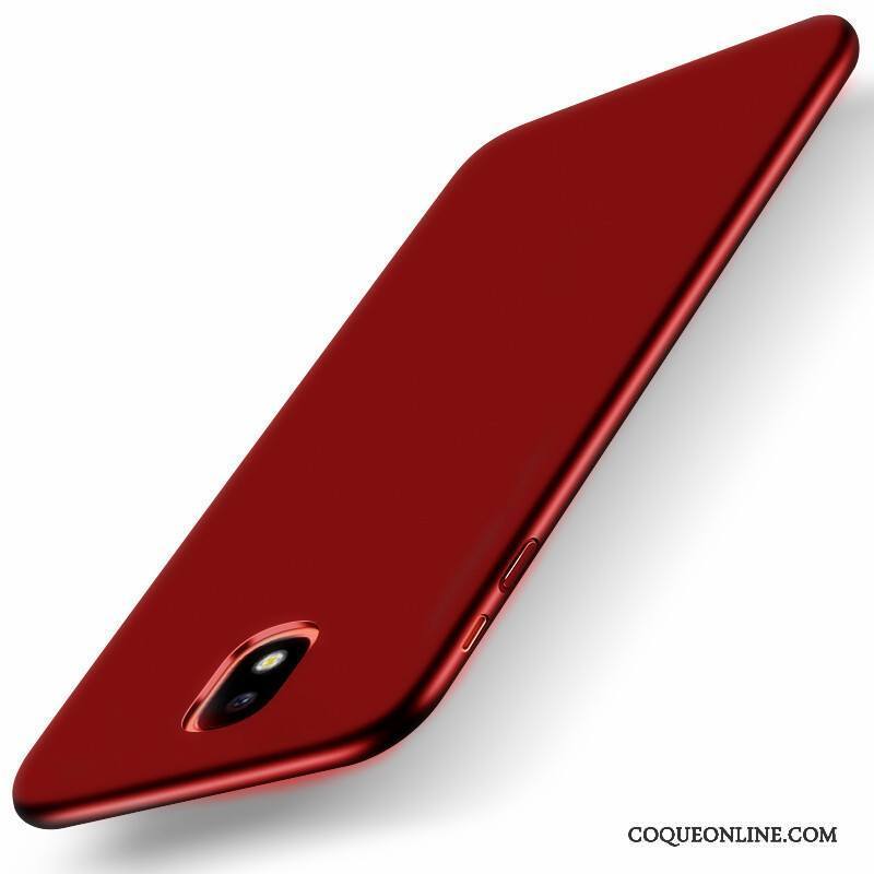 Samsung Galaxy J5 2017 Coque De Téléphone Difficile Étoile Protection Rouge Tout Compris Délavé En Daim