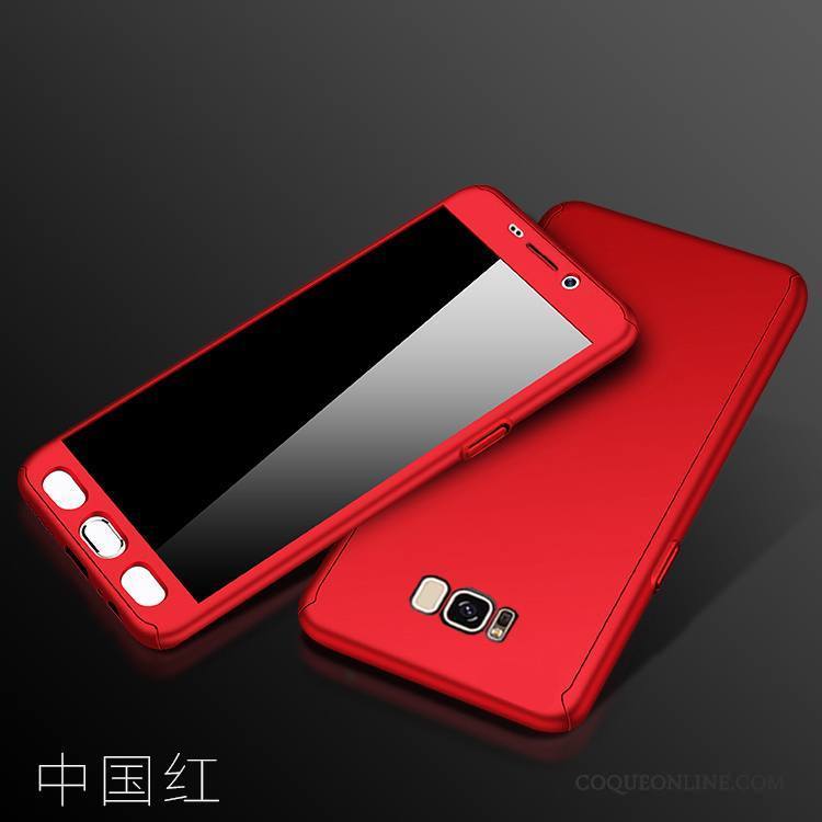 Samsung Galaxy J5 2017 Étoile Coque De Téléphone Protection Difficile Incassable Étui Rouge