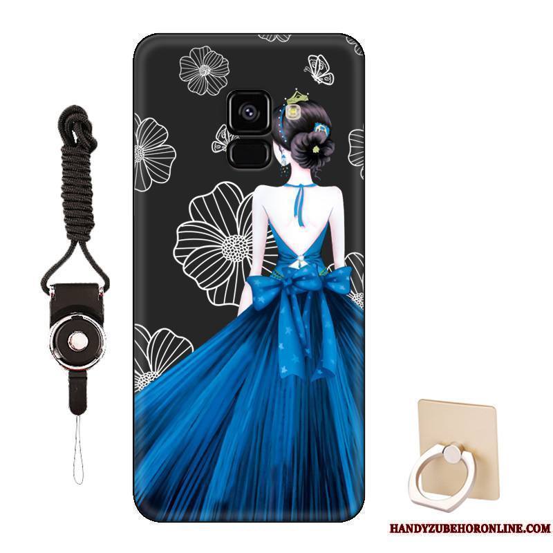 Samsung Galaxy J6 Bleu Coque De Téléphone Amoureux Tendance Étoile Dessin Animé Europe
