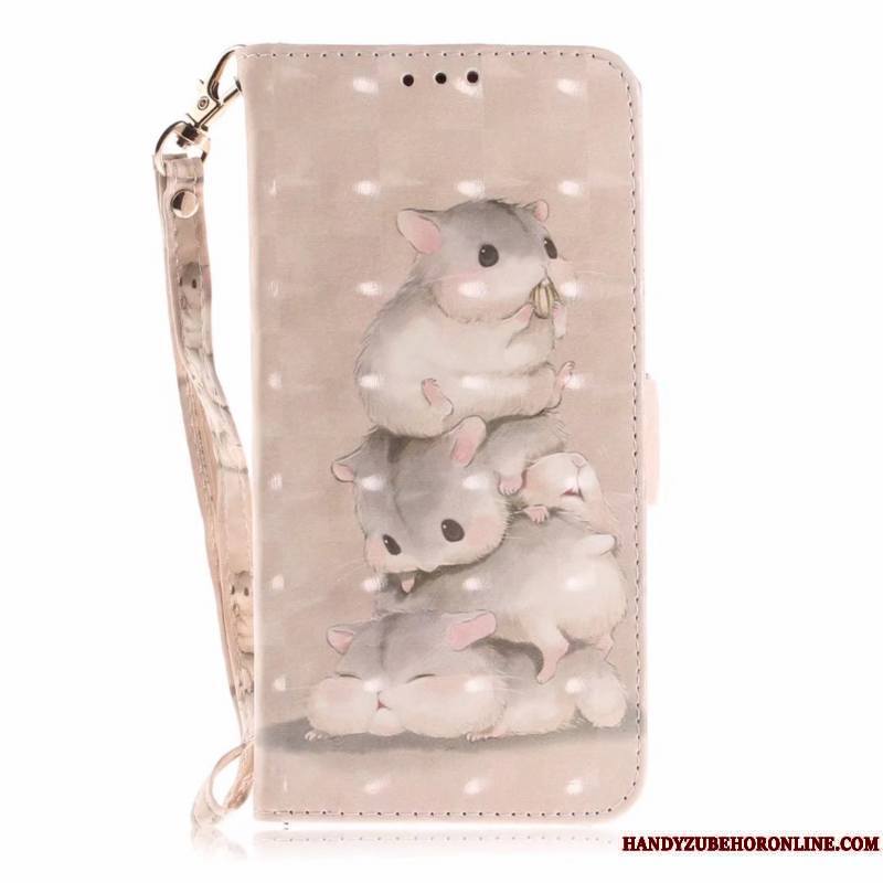 Samsung Galaxy J6 Portefeuille Plier Coque De Téléphone Housse Fluide Doux Mignonne Étoile