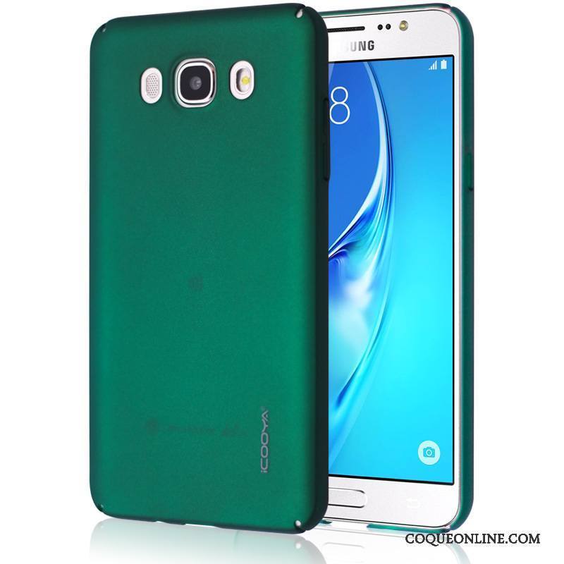 Samsung Galaxy J7 2016 Vert Foncé Téléphone Portable Coque De Téléphone Étoile Étui Protection