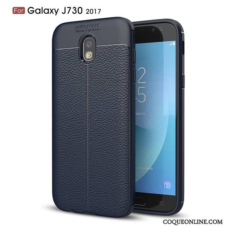 Samsung Galaxy J7 2017 Tout Compris Protection Étoile Coque De Téléphone Bleu Personnalité Fluide Doux