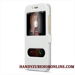 Samsung Galaxy M20 Blanc Téléphone Portable Étoile Étui Protection Étui En Cuir Coque