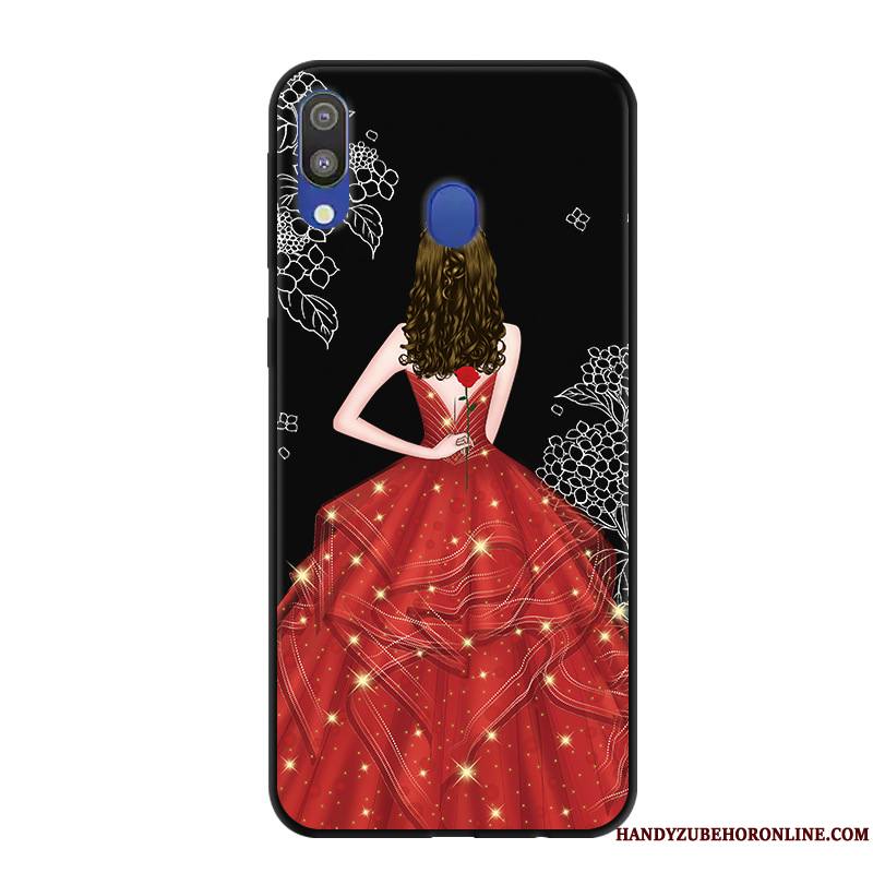 Samsung Galaxy M20 Tendance Incassable Étoile Charmant Coque De Téléphone Protection Étui