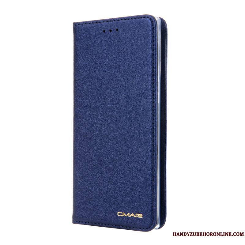 Samsung Galaxy Note 10+ Bleu Étoile Carte Étui En Cuir Housse Coque De Téléphone