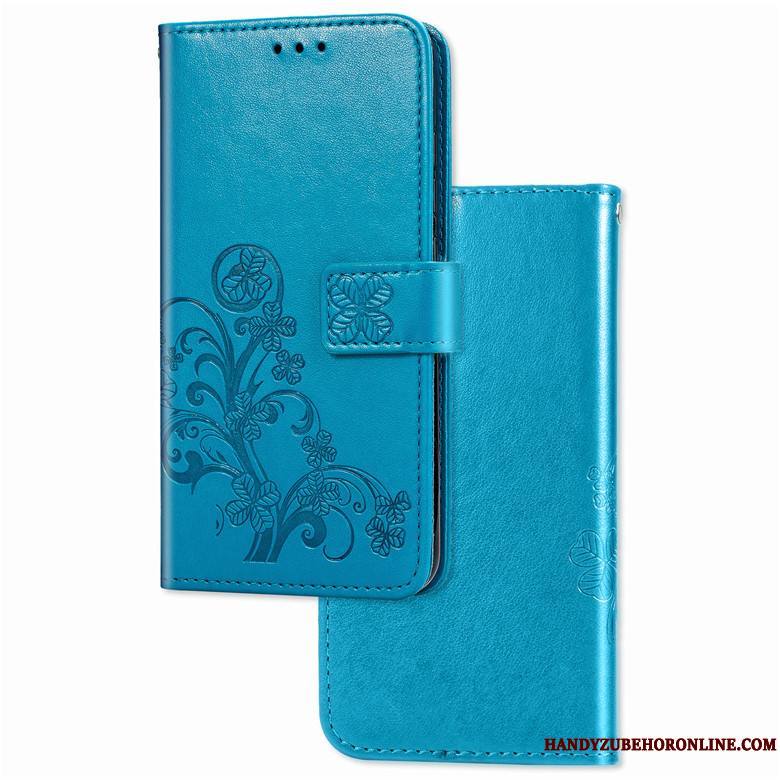 Samsung Galaxy Note 10 Lite Protection Tout Compris Étui En Cuir Bleu Étoile Coque De Téléphone Clamshell