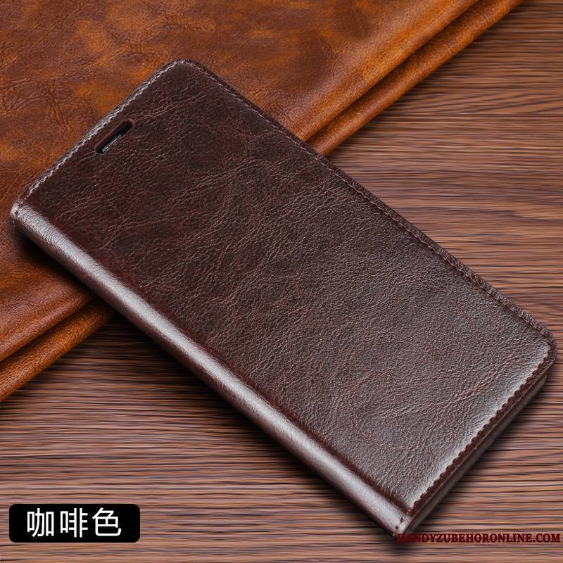 Samsung Galaxy Note 10 Lite Protection Étui Tout Compris Housse Étui En Cuir Marron Coque De Téléphone