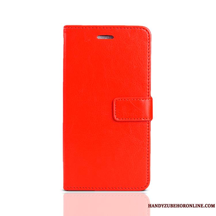 Samsung Galaxy Note 10 Portefeuille Coque De Téléphone Housse Rouge Étoile Carte Grand