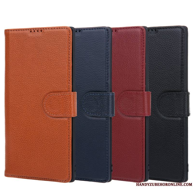 Samsung Galaxy Note 10+ Étoile Étui En Cuir Coque De Téléphone Housse