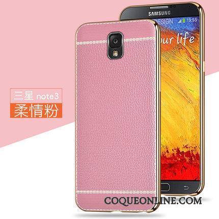 Samsung Galaxy Note 3 Coque De Téléphone Légère Rose Étui Incassable Silicone