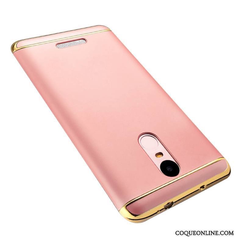 Samsung Galaxy Note 3 Coque Or Rose Protection Placage Créatif Étui Tout Compris Difficile