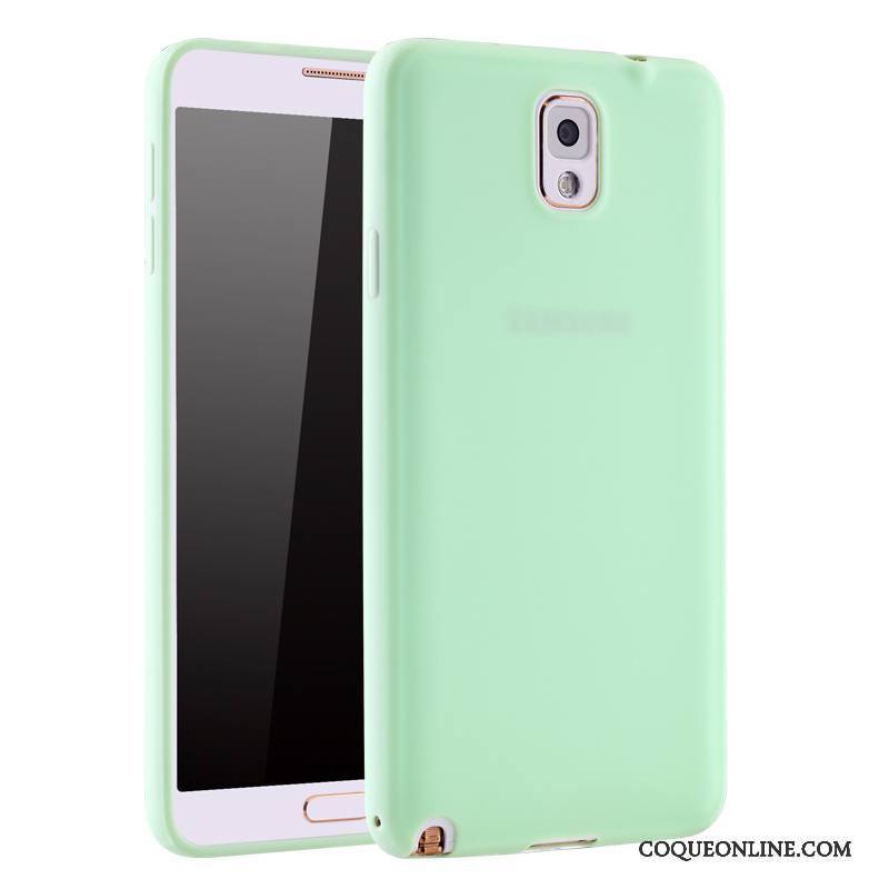 Samsung Galaxy Note 3 Coque Étui Téléphone Portable Étoile Vert Incassable Délavé En Daim Protection