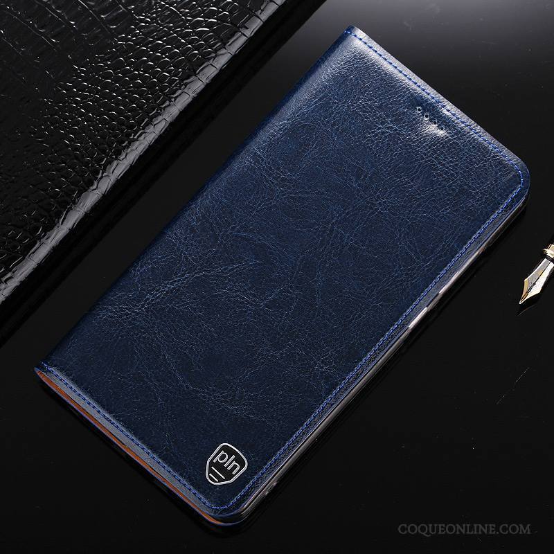 Samsung Galaxy Note 3 Housse Incassable Protection Coque De Téléphone Bleu Téléphone Portable Étui En Cuir