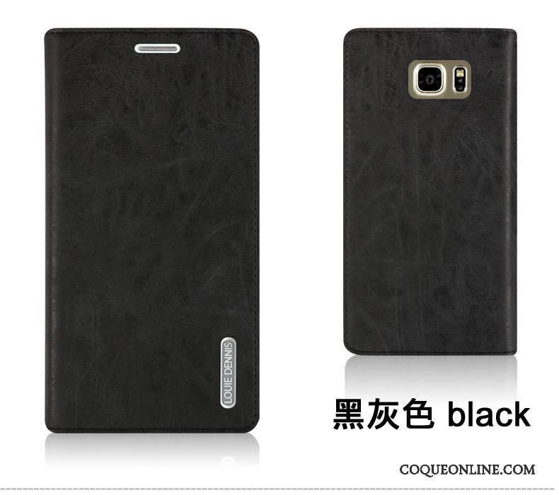 Samsung Galaxy Note 5 Noir Téléphone Portable Protection Clamshell Coque Étoile De Téléphone