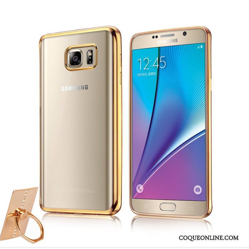 Samsung Galaxy Note 5 Nouveau Étui Légère Coque Or Téléphone Portable Fluide Doux