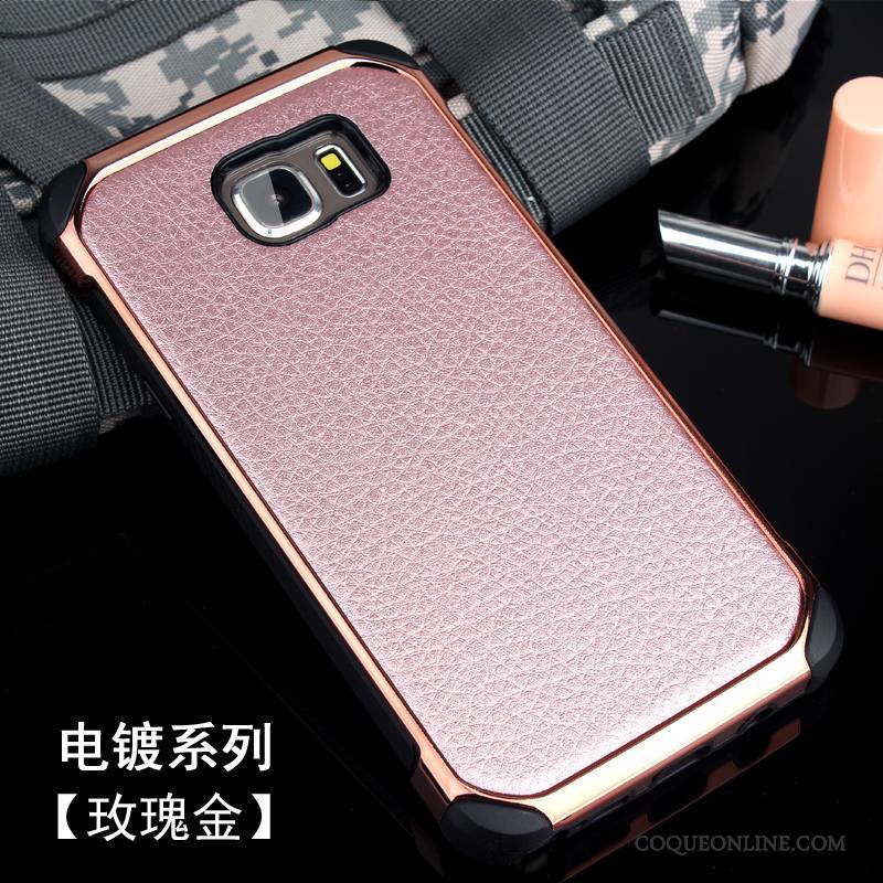 Samsung Galaxy Note 5 Or Rose Camouflage Personnalité Étui Coque Étoile Protection