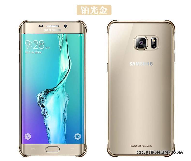 Samsung Galaxy Note 5 Or Étui Coque De Téléphone Téléphone Portable Étoile Très Mince Transparent