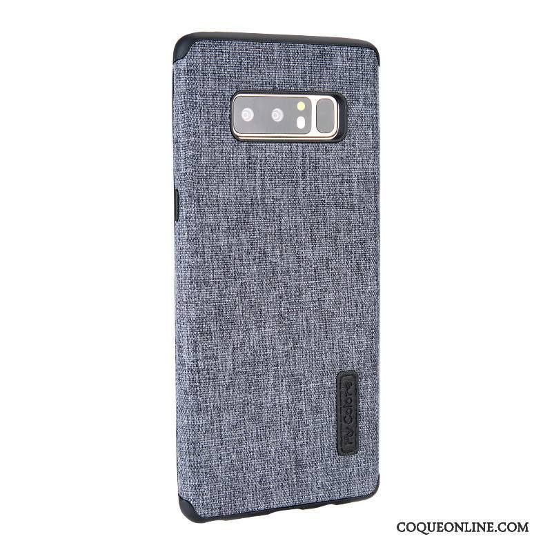 Samsung Galaxy Note 8 Coque Gris Étoile Tout Compris De Téléphone Business Incassable