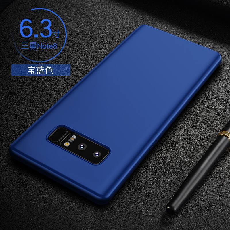Samsung Galaxy Note 8 Coque Incassable Bleu Tout Compris Protection Personnalité Étoile Très Mince