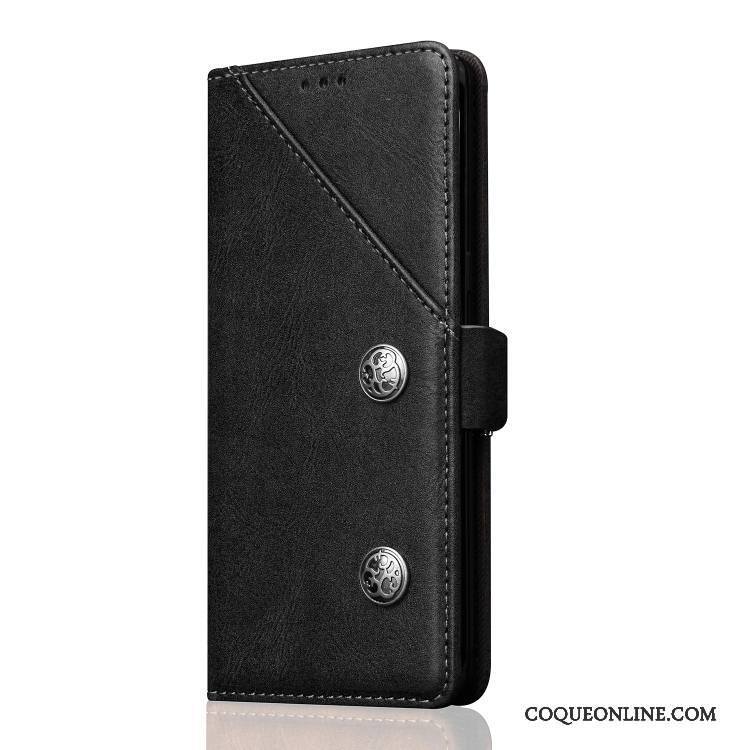 Samsung Galaxy Note 8 Coque Tout Compris Étui En Cuir Protection Étoile Tendance Noir Clamshell