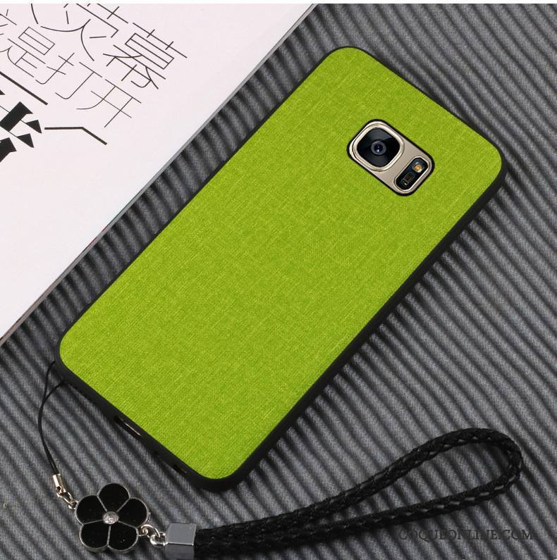 Samsung Galaxy Note 8 Coque Étoile Silicone Protection Vert Téléphone Portable Cuir